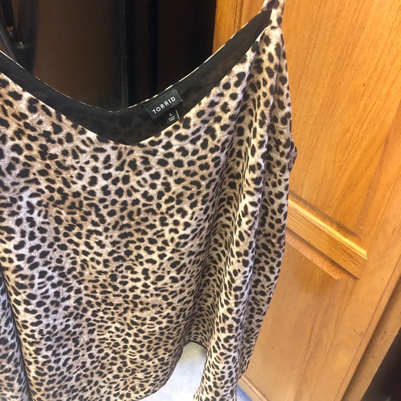 Leopard spaghetti top Torrid 4 - Picture 3 of 3